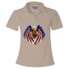 Women's USA-Made V-Neck Polo Thumbnail