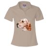 Women's USA-Made V-Neck Polo Thumbnail