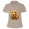 Women's USA-Made V-Neck Polo Thumbnail