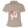 Women's USA-Made V-Neck Polo Thumbnail
