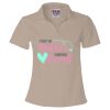 Women's USA-Made V-Neck Polo Thumbnail