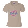 Women's USA-Made V-Neck Polo Thumbnail
