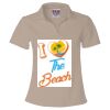 Women's USA-Made V-Neck Polo Thumbnail