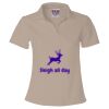 Women's USA-Made V-Neck Polo Thumbnail