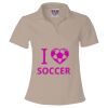 Women's USA-Made V-Neck Polo Thumbnail