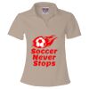 Women's USA-Made V-Neck Polo Thumbnail