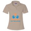 Women's USA-Made V-Neck Polo Thumbnail