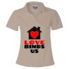 Women's USA-Made V-Neck Polo Thumbnail