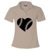 Women's USA-Made V-Neck Polo Thumbnail