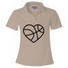 Women's USA-Made V-Neck Polo Thumbnail