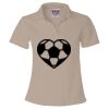 Women's USA-Made V-Neck Polo Thumbnail