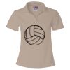 Women's USA-Made V-Neck Polo Thumbnail
