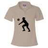 Women's USA-Made V-Neck Polo Thumbnail