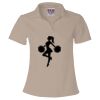 Women's USA-Made V-Neck Polo Thumbnail