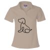 Women's USA-Made V-Neck Polo Thumbnail