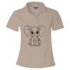 Women's USA-Made V-Neck Polo Thumbnail