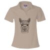 Women's USA-Made V-Neck Polo Thumbnail
