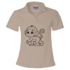 Women's USA-Made V-Neck Polo Thumbnail