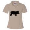 Women's USA-Made V-Neck Polo Thumbnail