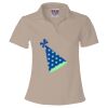 Women's USA-Made V-Neck Polo Thumbnail