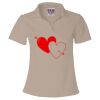 Women's USA-Made V-Neck Polo Thumbnail