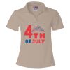 Women's USA-Made V-Neck Polo Thumbnail