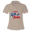 Women's USA-Made V-Neck Polo Thumbnail