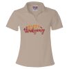 Women's USA-Made V-Neck Polo Thumbnail