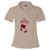 Women's USA-Made V-Neck Polo Thumbnail