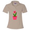 Women's USA-Made V-Neck Polo Thumbnail