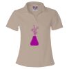 Women's USA-Made V-Neck Polo Thumbnail