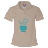 Women's USA-Made V-Neck Polo Thumbnail