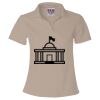 Women's USA-Made V-Neck Polo Thumbnail
