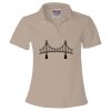 Women's USA-Made V-Neck Polo Thumbnail
