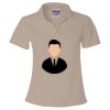 Women's USA-Made V-Neck Polo Thumbnail