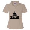Women's USA-Made V-Neck Polo Thumbnail