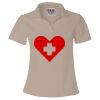 Women's USA-Made V-Neck Polo Thumbnail