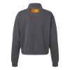 Women's Garment-Dyed Mid-Length Quarter-Zip Sweatshirt Thumbnail