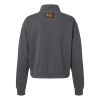 Women's Garment-Dyed Mid-Length Quarter-Zip Sweatshirt Thumbnail