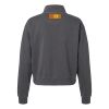 Women's Garment-Dyed Mid-Length Quarter-Zip Sweatshirt Thumbnail