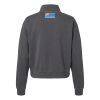 Women's Garment-Dyed Mid-Length Quarter-Zip Sweatshirt Thumbnail