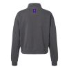 Women's Garment-Dyed Mid-Length Quarter-Zip Sweatshirt Thumbnail
