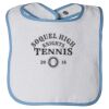 Infant Contrast Trim Terry Bib Thumbnail