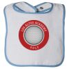Infant Contrast Trim Terry Bib Thumbnail