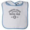 Infant Contrast Trim Terry Bib Thumbnail