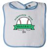 Infant Contrast Trim Terry Bib Thumbnail