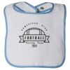 Infant Contrast Trim Terry Bib Thumbnail