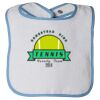 Infant Contrast Trim Terry Bib Thumbnail