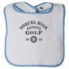 Infant Contrast Trim Terry Bib Thumbnail