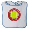 Infant Contrast Trim Terry Bib Thumbnail
